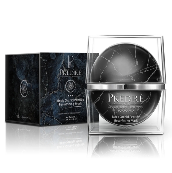 Prédiré Black Orchid Peptide Resurfacing Mask. 1.7 FL Oz/ 50 ML. New Sealed Box.